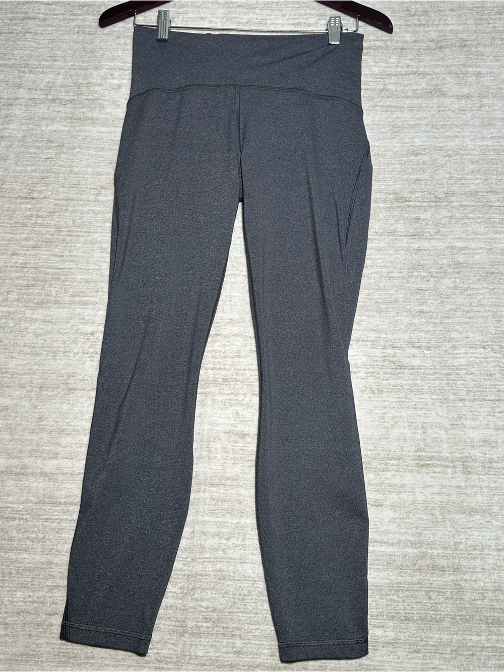 lululemon athletica Charcoal High-Rise Leggings with Wide Waistband